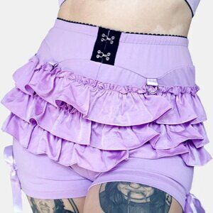 Lavender Pastel Goth Bloomers